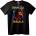 NOONEBRAND Тениска Тиква за Хелоуин - 7XL, Black