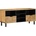 vidaXL TV шкаф кафяв 100x33x46 cm масивна дървесина манго (4017738)