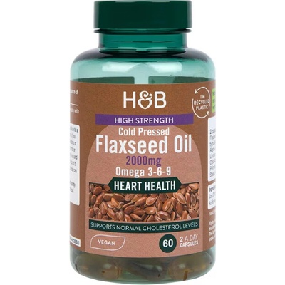 Holland & Barrett Llněný olej Omega 3-6-9 120 veg kapslí