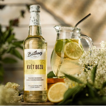 Báťkovy Bylinkové Sirupy Květ bezu 0,5 l