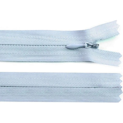 Stoklasa Spirálový zip skrytý No 3 délka 25 cm Balení: 1 ks, Varianta: 183 modrá ledová 183 modrá ledová