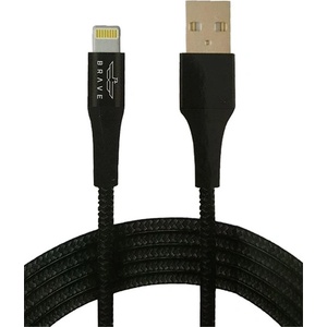 Base Lightning USB кабел бързозареждащ - Черен 734304 (263124_Черно)