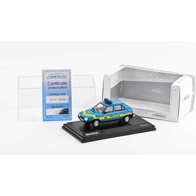 Abrex Škoda Favorit 136L 1988 M.policie 143LE-708XB 1:43