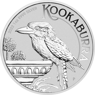 Perth Mint Strieborná minca Kookaburra 2022 1 oz