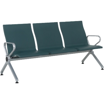 Bittel Посетителска пейка с 3 места КАРМЕН cr-1040-3 - зелена