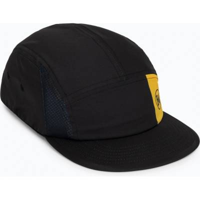 BUFF 5 Panel Cap logo black