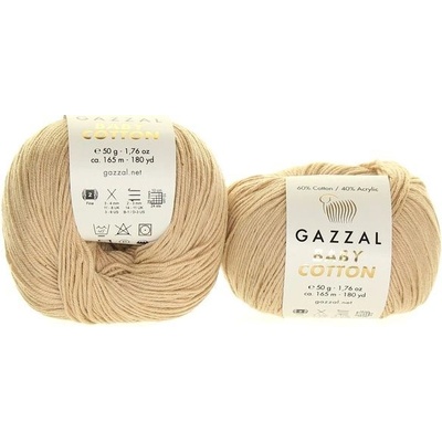 Příze Baby Cotton 3446 béžová