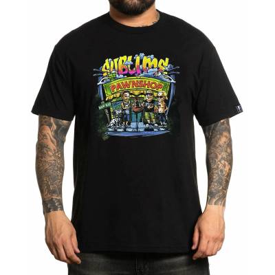 SULLEN мъжка тениска sullen - pawn shop - scm5115_bk