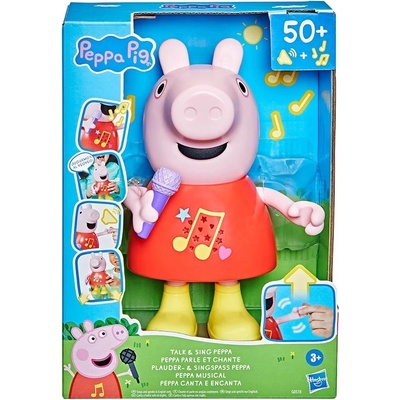 Hasbro Интерактивна кукла Hasbro Peppa Pig - Говореща и пееща Пепа (G0518)