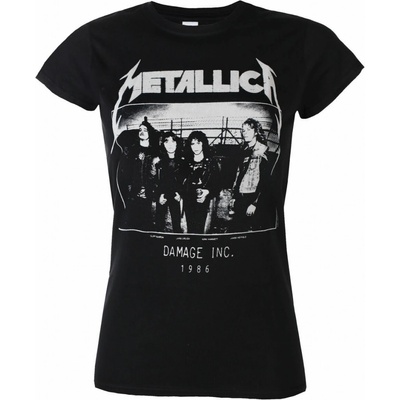 metal Rock off metallica Master of Puppets Photo Damage Inc. Tour Čierna