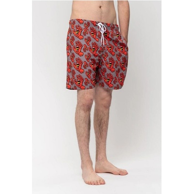 Santa Cruz kraťasy Hands All Over Swimshort Light Grey