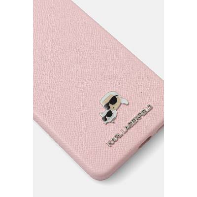 KARL LAGERFELD Калъф за телефон от имитация на кожа Samsung Galaxy S26 Ultra (KLHMS26L6PFKCLP)