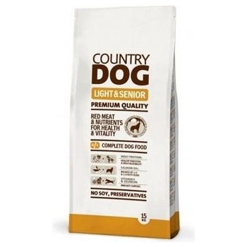 Country Dog Light Senior 15 kg