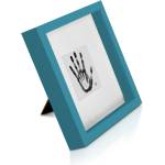 Casa Chic Camden, рамка за картина, 23 x 23 cm и 10 x 10 cm, паспарту, истинско дърво (CL-BOX-23X23-TEAL) (CL-BOX-23X23-TEAL) - klarstein