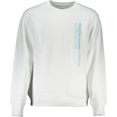 Calvin Klein J30J323420 mikina bílá