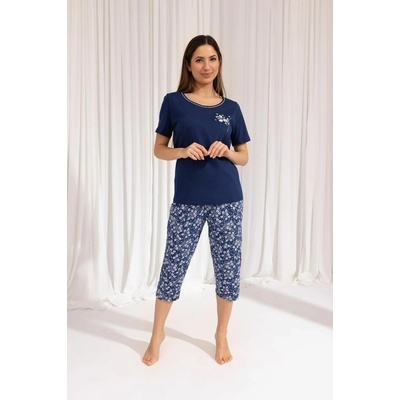 Regina Dámske pyžamo 691 - Tmavomodrá