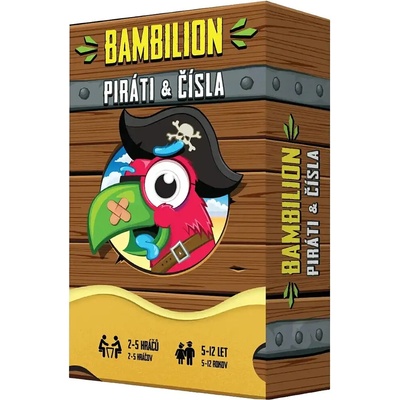 Dummy Bear Bambilion Piráti a čísla