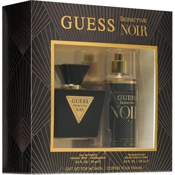 GUESS Seductive Noir подаръчен комплект с тоалетна вода 75мл и мист за тяло 125мл за жени 1 бр