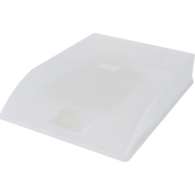 Odkladač Herlitz transparentný biely