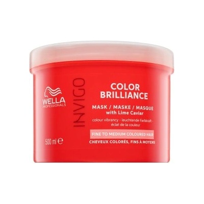 Invigo Color Brilliance Mask with Lime Caviar Fine to Medium Colored Hair Защитна маска За фина и боядисана коса 500 ml