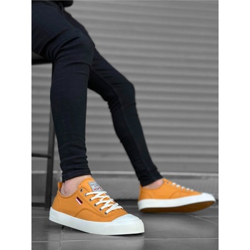 BOA Shoes Мъжки ежедневни обувки ba0223 - Жълти #382091 (382091_Жълт)