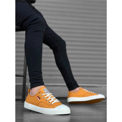 BOA Shoes Мъжки ежедневни обувки ba0223 - Жълти #382091 (382091_Жълт)