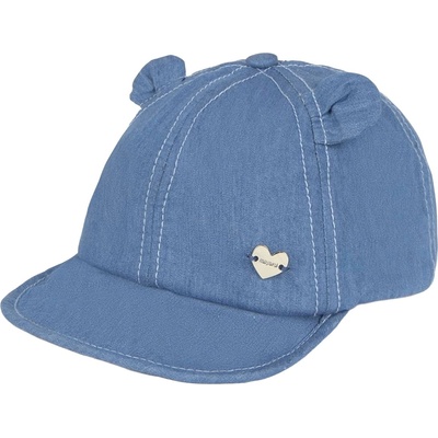 Mayoral Шапка с козирка Mayoral - С ушички, деним, размер 48 (25-10884-017-48)