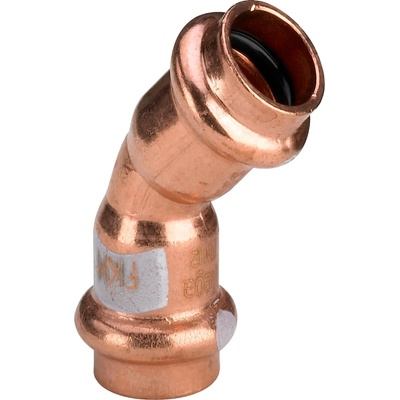 Viega Мед прес фитинг Viega Profipress S ф 28 коляно 45° (628321)