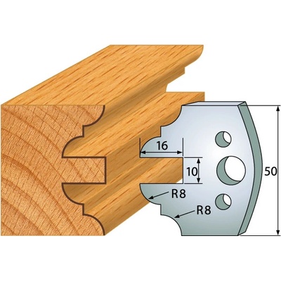 Igm Profilový nůž 50x4mm profil 523 F026-523