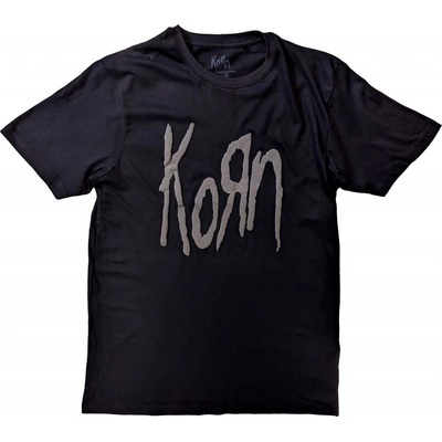 Korn tričko Logo čierne