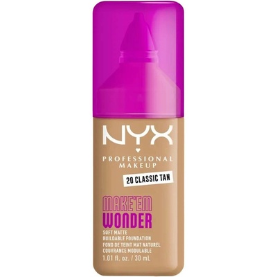 NYX Professional Makeup Make-up Make 'EM Wonder 20 Classic Tan 30 ml