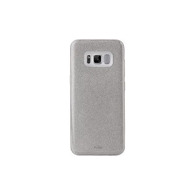PURO Back Cover for Galaxy S8 Glitter Silver