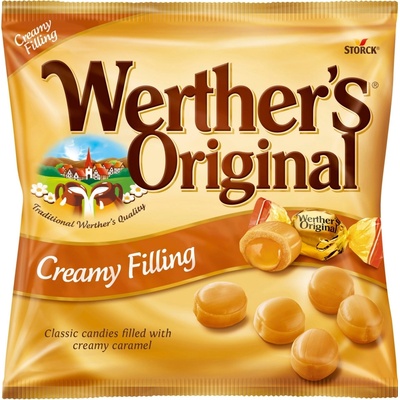 Storck Werther's Original Bonbony se smetanou a s karamelovo-krémovou náplní 80 g