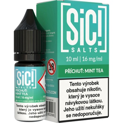 Sic!Salts Cherry Mint Tea 10 ml 16 mg
