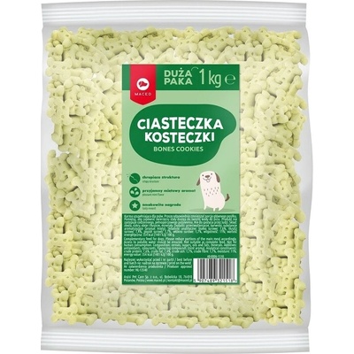 MACED Puppy mint bones cookies Psí pamlsek 1000 g