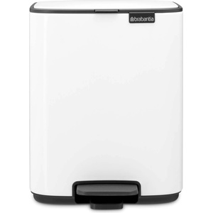 Brabantia Кош за смет Brabantia Bo Pedal 7L, White