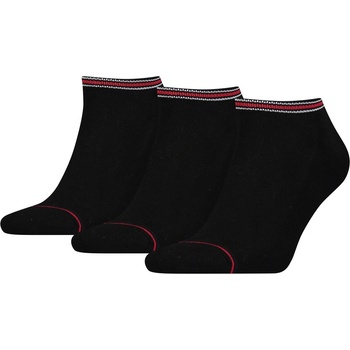 Image 1 of Tommy Hilfiger Мъжки чорапи Tommy Hilfiger Tommy 3 Pack Sports Trainer Socks Mens - Black