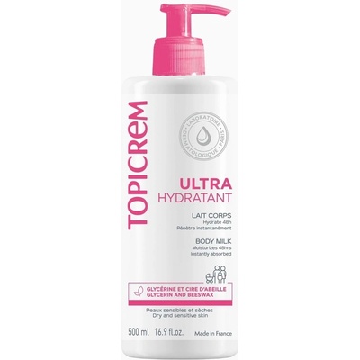 Topicrem Ultra-hydratační tělové mléko 500 ml – Zboží Dáma
