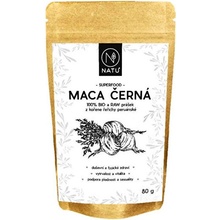 Natu Maca čierna BIO prášok 80 g