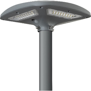 UltraLux LED Парково осветително тяло с интелигентно управление 50W, 4000K, IP66, IK08 (PL5040IN)