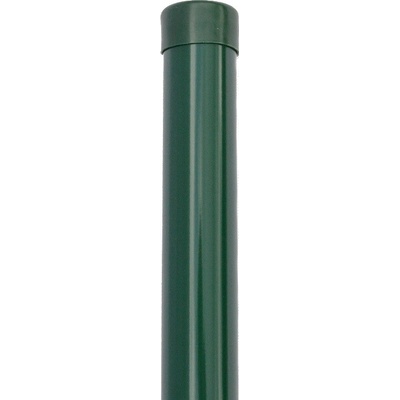 Plotový sloupek zelený průměr 48 mm, výška 240 cm