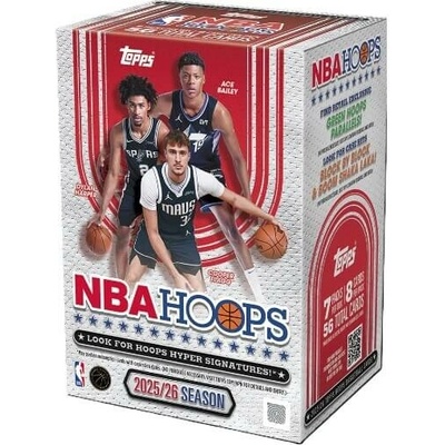 Topps 2025-2026 NBA Hoops Basketball - Blaster Box