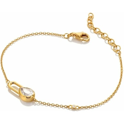 HOT DIAMONDS X Golden edit Solitaire DL723 (Au 925/1000, 7,15 g)