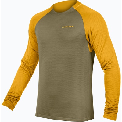 Endura Мъжка колоездачен блуза с дълъг ръкав Endura Singletrack Fleece tweed green