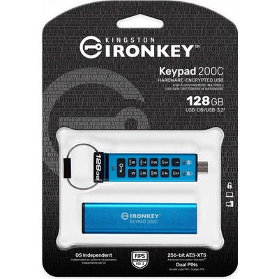 Kingston IronKey Keypad 200C 128GB IKKP200C/128GB