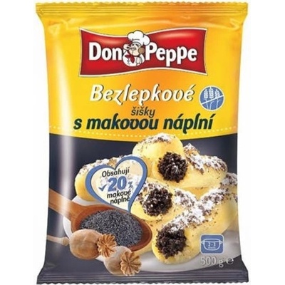 Don Peppe Bezlepkové šišky s makovou náplní 500g