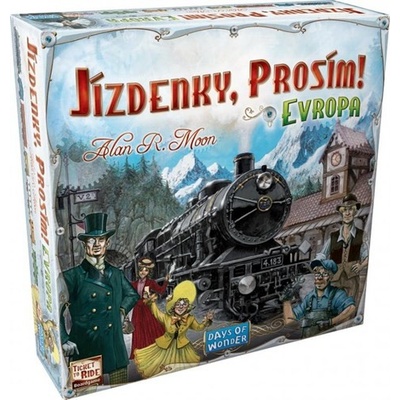 Asmodee Jízdenky, prosím! Evropa CZ