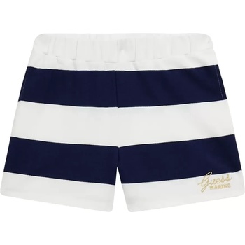 Image 1 of Guess Къси панталони синьо и бяло райе за момиче Guess