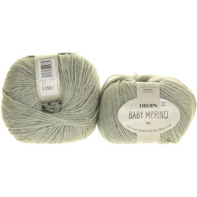 Drops Baby Merino 22 světle šedá