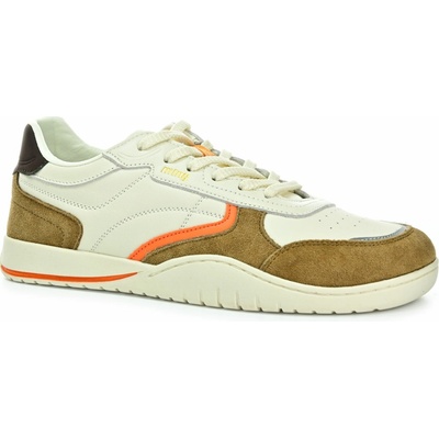 Mtng Free Orbit Cow Suede Tan/Nappa Leather Ecru